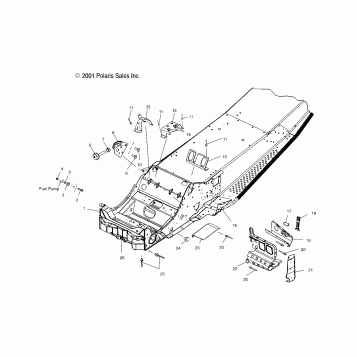 CHASSIS - S02NK8CS/CSA (4970597059A03)