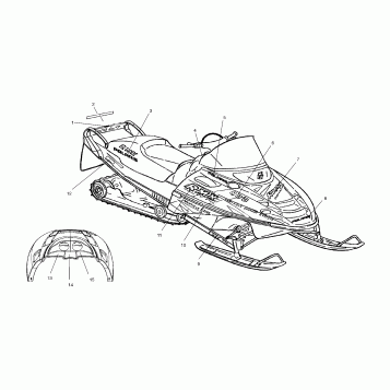 DECALS - S02NK8CS (4970597059A11)