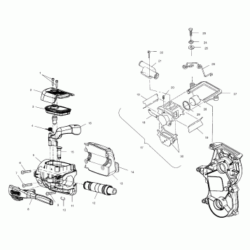 BRAKE - S02NK7CS/CSA (4969546954A14)