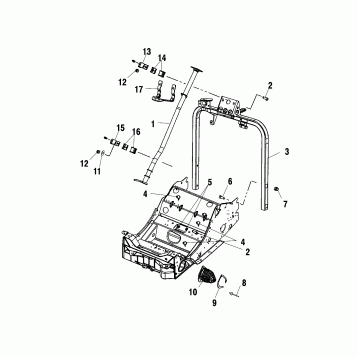 STEERING/HANDLEBAR - S02NK8CS/CSA (4970597059B03)