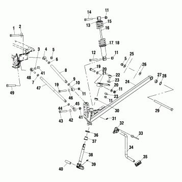 FRONT SUSPENSION - S02NL8CS/CSA (4970597059B05)