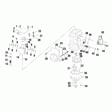 CARBURETOR - S02NK7CS/CSA (4969546954C09)