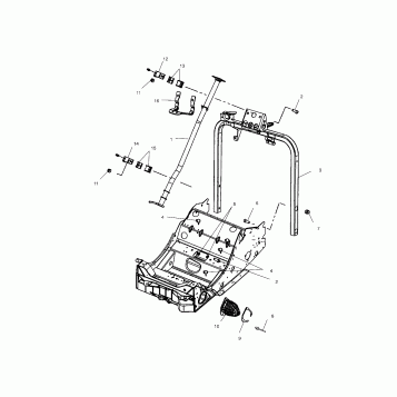 STEERING/HANDLEBAR - S02NL7CS (4970627062B03)