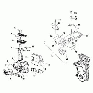 BRAKE - S02NM8CS (4970657065A13)
