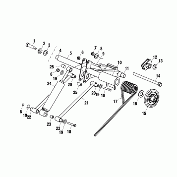 REAR TORQUE ARM - S02NM8CS (4970657065B10)