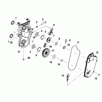 CHAINCASE - S02NM8CS (4970657065B11)