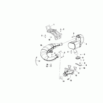 EXHAUST - S02NM8CS (4970657065C02)