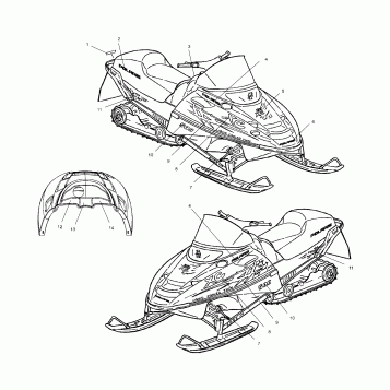 DECALS - S02NP5AS (4970677067A09)