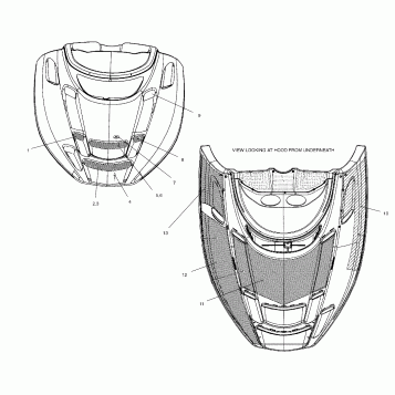 HOOD FOAM/FOIL - S02NP5AS (4970677067A10)