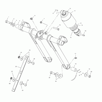 FRONT TORQUE ARM - S02NP5AS (4970677067B10)