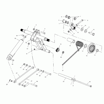 REAR TORQUE ARM - S02NP5AS (4970677067B11)