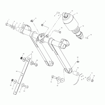 FRONT TORQUE ARM - S02NP5CSA/SB (4970697069B08)