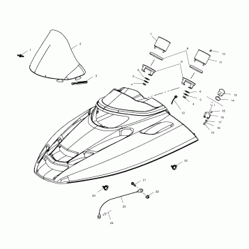 HOOD - S02NT7DS (4970727072A09)