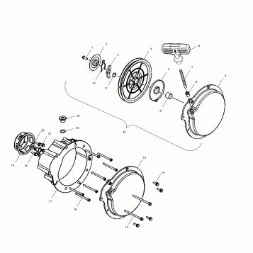 RECOIL ASSEMBLY - S02NT7DS (4970727072C14)