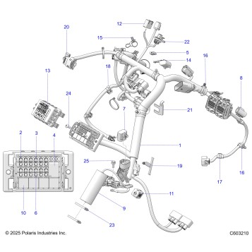 ELECTRICAL, HARNESS, MAIN - S26AJE9FSL/AJN9FSL/FSM (C603210)