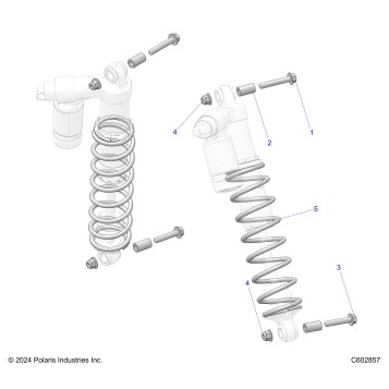 SUSPENSION, SHOCK MOUNTING, IFS - S26TDZ8MS (C602857)
