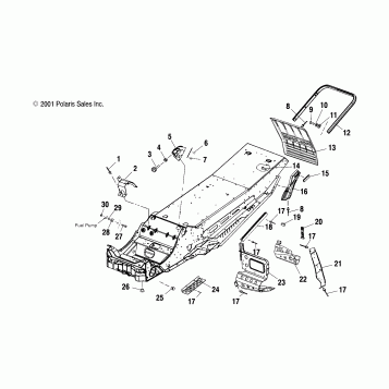 CHASSIS - S02ND7CS (4972227222A03)