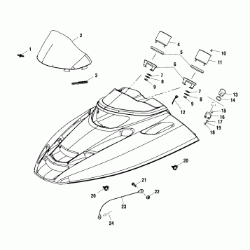 HOOD - S02ND7CS (4972227222A08)