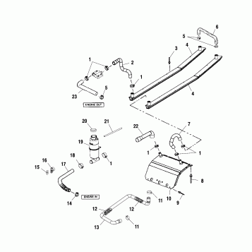 COOLING SYSTEM - S02ND7CS (4972227222A14)
