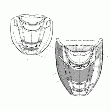 HOOD FOAM/FOIL - S02NJ6ES (4972267226A10)