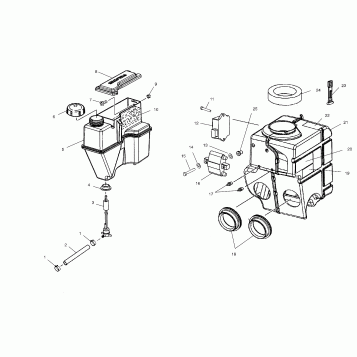 OIL TANK/AIR BOX - S02NJ6ES (4972267226B14)