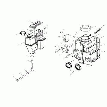 OIL TANK/AIR BOX - S02NK7CS (4972287228B14)