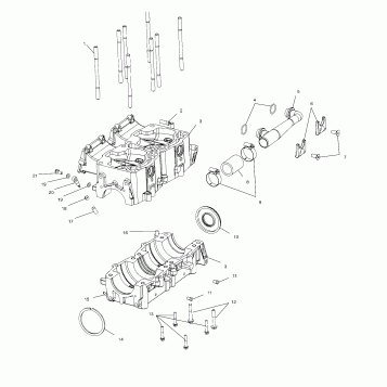CRANKCASE - S02NK7CS (4972287228C03)