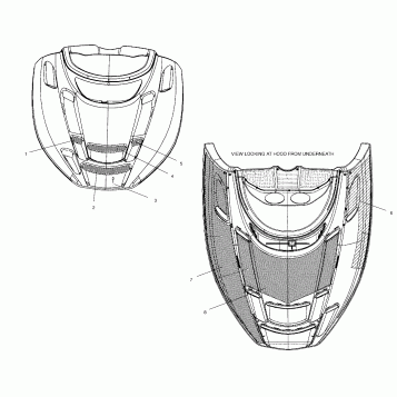 HOOD FOAM/FOIL - S02NL8CS (4972307230A10)