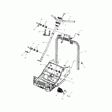 STEERING/HANDLEBAR - S02NL8CS (4972307230B04)