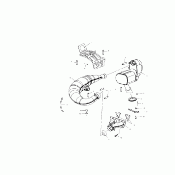 EXHAUST - S02NL8CS (4972307230C01)