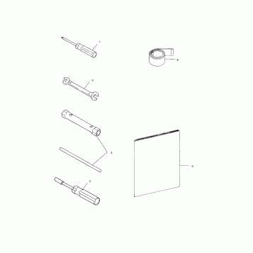 TOOL KIT - S02NL8CS (4972307230C11)