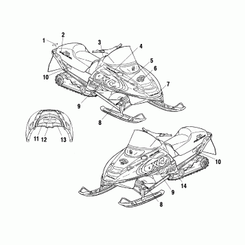 DECALS (EDGE) - S02NP5CS/S02NE5CS (4973407340A10)