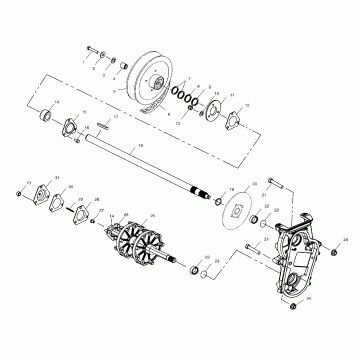 DRIVE TRAIN - S02NP5CS/S02NE5CS (4973407340D01)