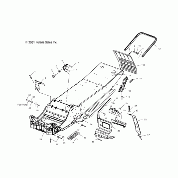 CHASSIS - S02NP6ES/S02NE6ES (4973427342A03)