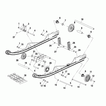 REAR SUSPENSION (EDGE) - S02NP6ES (4973427342B09)