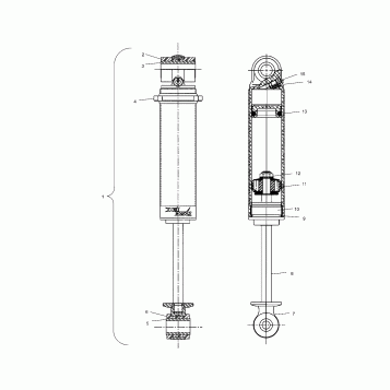 SHOCK (FRONT TRACK) - S02NP6ESA/SB (4967546754B11)