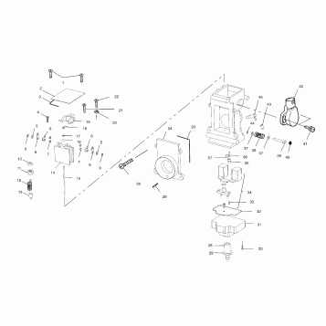 CARBURETOR - S02NP6ES/S02NE6ES (4973427342D07)