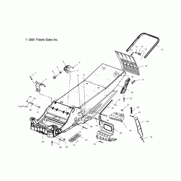 CHASSIS - S02NP7CS/S02NE7CS (4973447344A03)