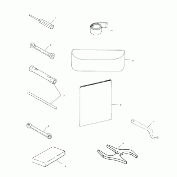 TOOL KIT - S02NP7CS/S02NE7CS (4973447344D13)