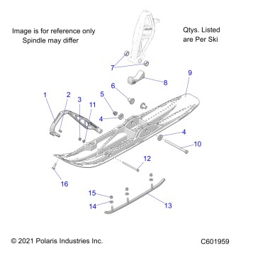 STEERING, SKI ASM. - S24TFK6RS (C601959)