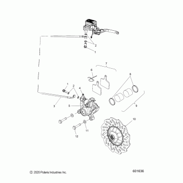 BRAKES, BRAKE SYSTEM - S23TKV8RS (601636)