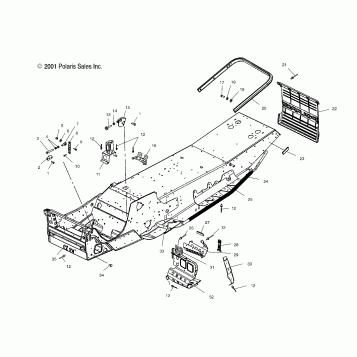 CHASSIS - S02NX4CS (4977017701A03)