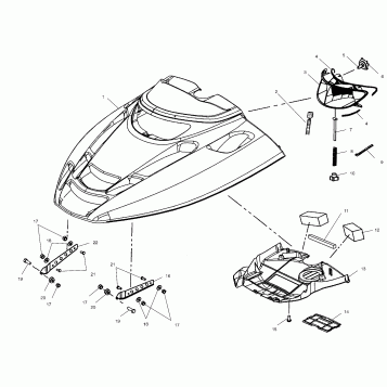 HOOD - S02NX4CS (4977017701A08)