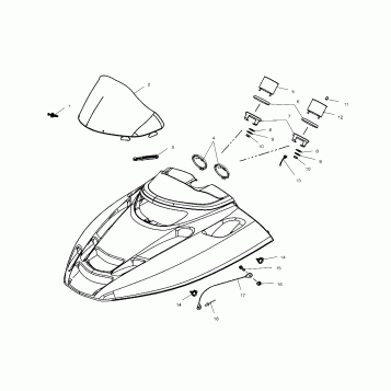 HOOD - S02NX4CS (4977017701A09)