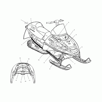 DECALS - S02NX4CS (4977017701A11)