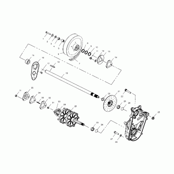DRIVE TRAIN - S02NX4CS (4977017701B08)