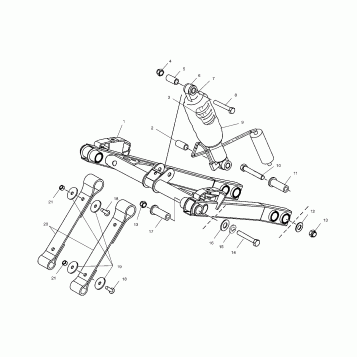 FRONT TORQUE ARM - S02NX4CS (4977017701B11)