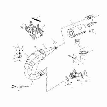 EXHAUST - S02NX4CS (4977017701C06)