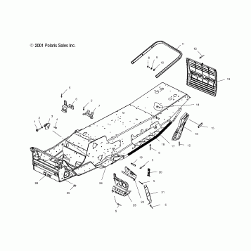 CHASSIS - S02NX4FS (4977037703A03)
