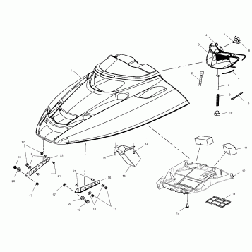 HOOD - S02NX4FS (4977037703A07)